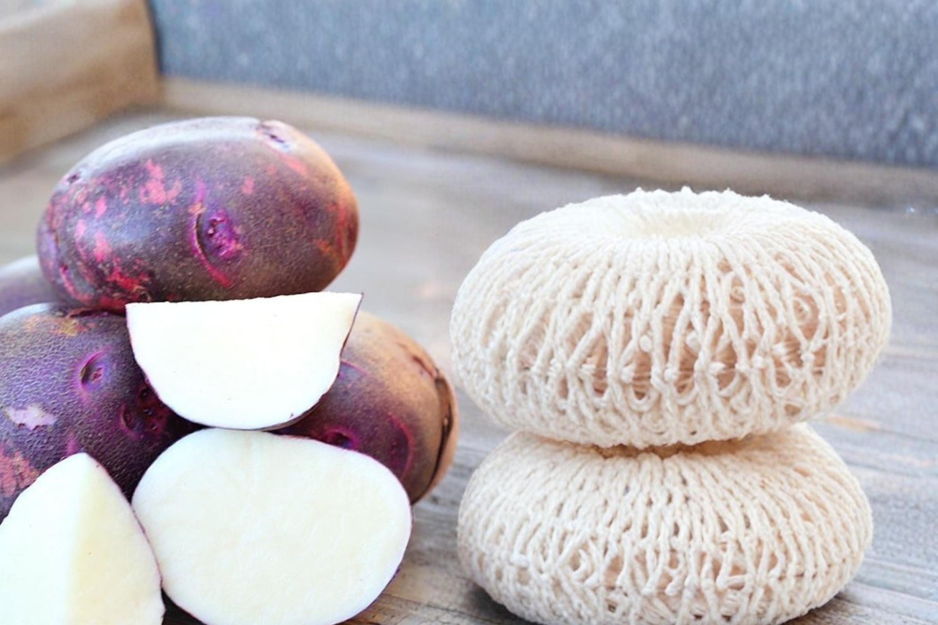 Viking Purple Seed Potatoes 3 Pounds - Solanum tuberosum, Purple Skin, Garden Tuber, Edible Vegetable