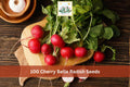 Cherry Belle Radish Seeds, Round Red Vegetable Seeds for Garden, Container, Raised Bed Planting, Raphanus sativus