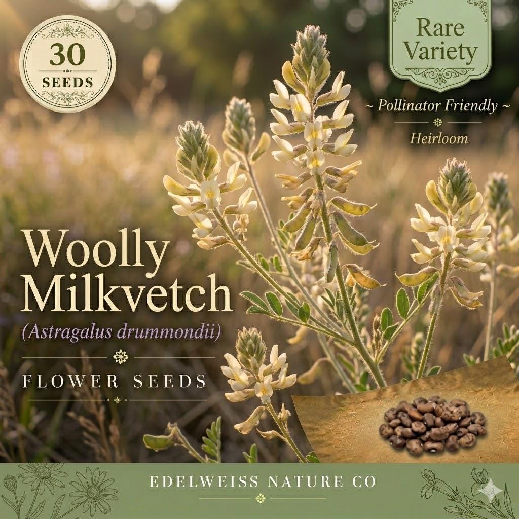 Parsnipflower Buckwheat Seeds, Native Wildflower, Drought-Tolerant, Eriogonum heracleoides, Xeriscape, Pollinator Plant, 50 Seeds