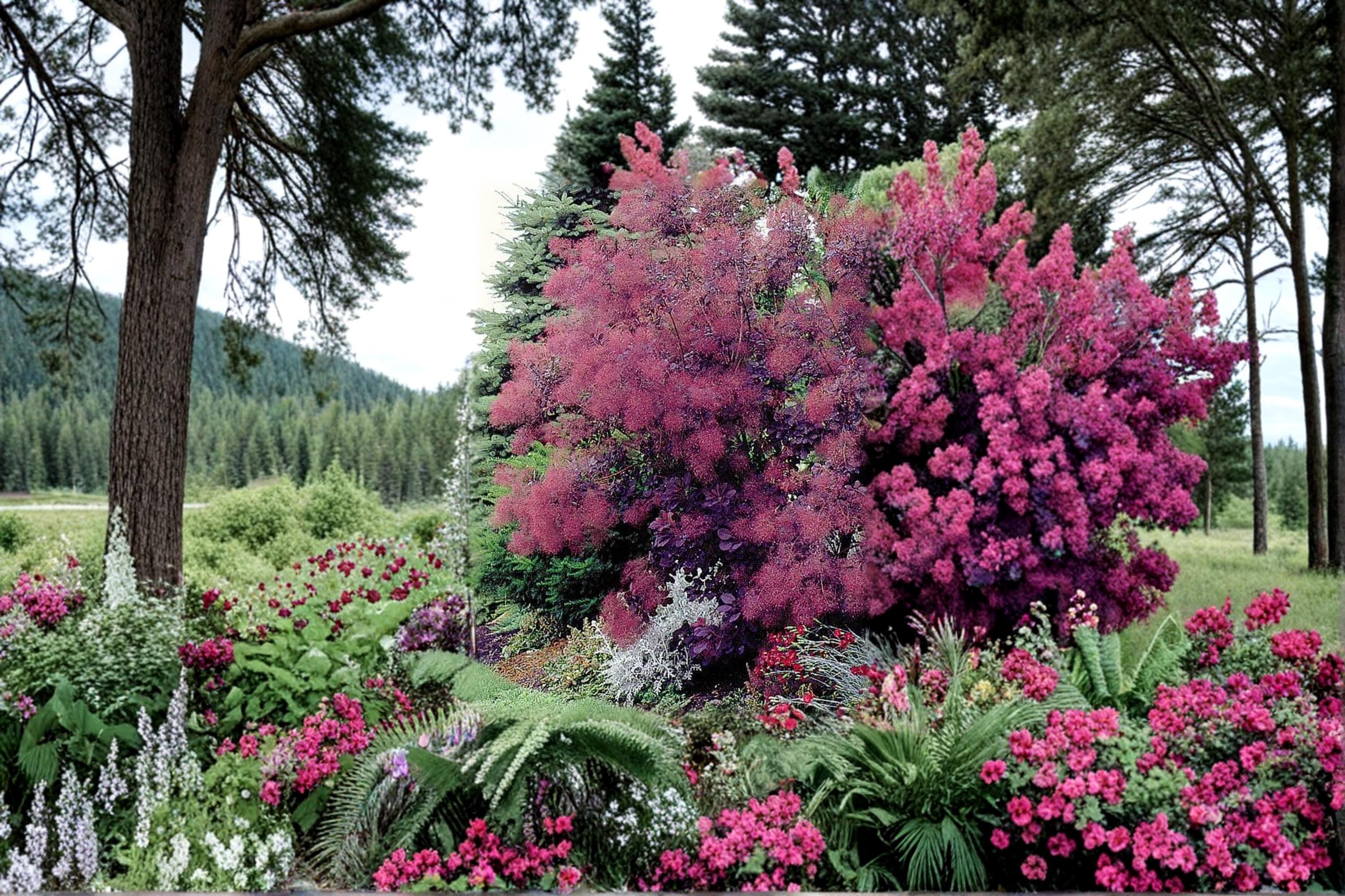 Blue Leaf Mimosa Seeds – Acacia baileyana purpurea, Evergreen Tree, Drought Tolerant, Garden & Landscape Planting