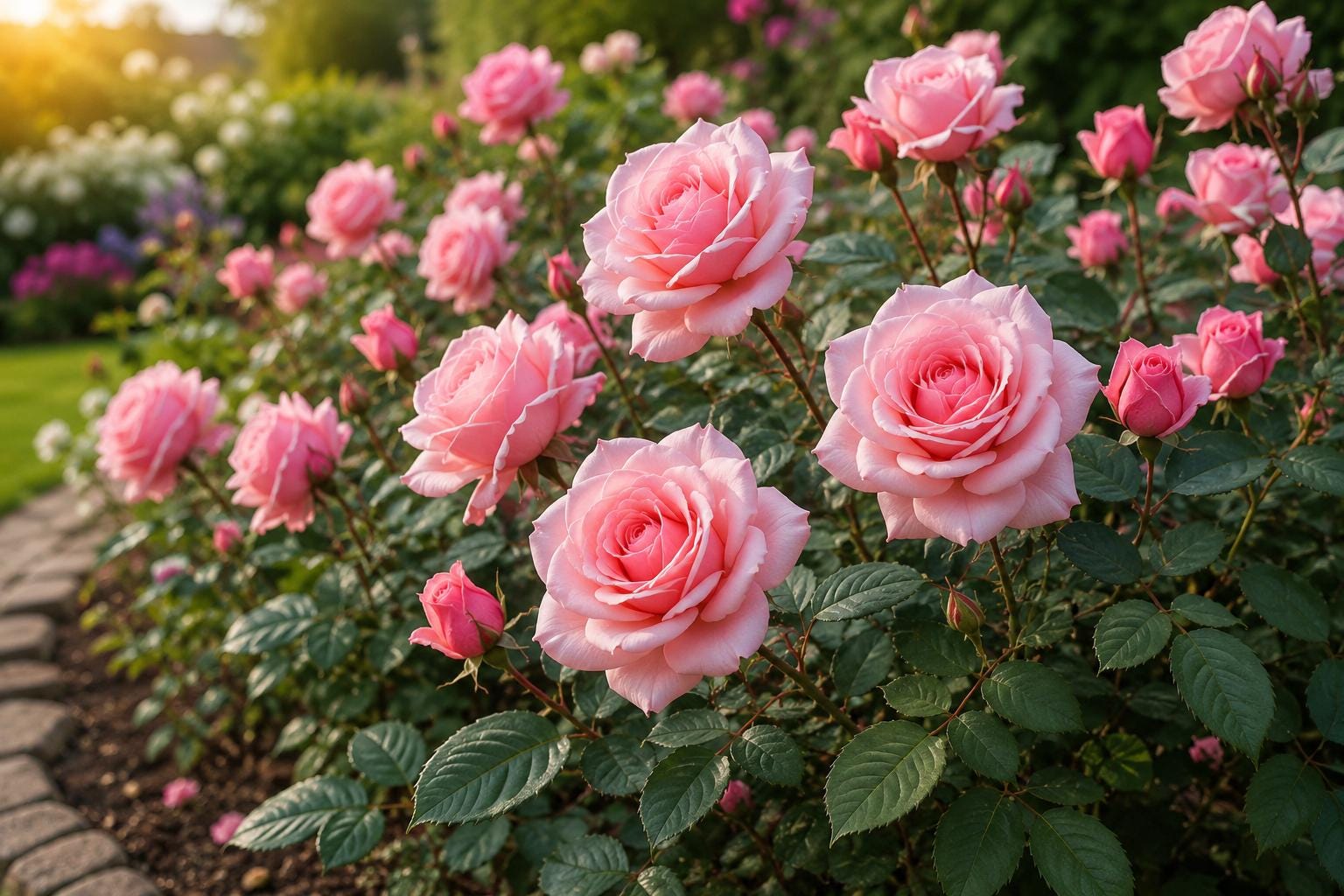 Light Pink Rose Seeds - 20 Pack for Romantic Gardens - Rosa spp. - Easy to Grow, Non-GMO, Perfect for Bouquets and Pollinator Attraction