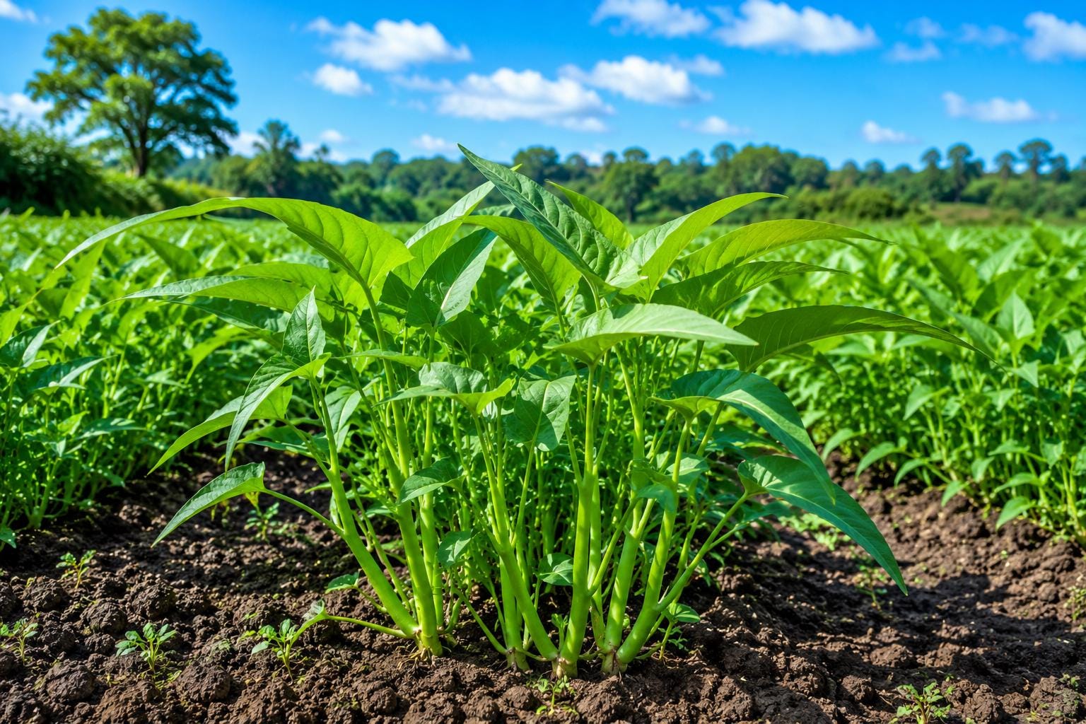 Water Spinach Seeds - Organic Non-GMO 'Kong Xin Cai' Ipomoea aquatica Heirloom Vegetable Seeds, 120pcs
