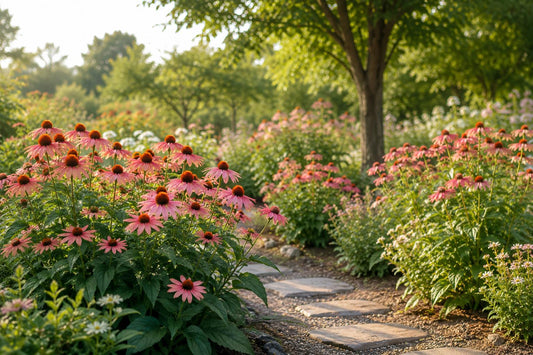 Pink Coneflower Seeds - Echinacea purpurea - Long-Blooming Pollinator Perennial for Gardens and Borders