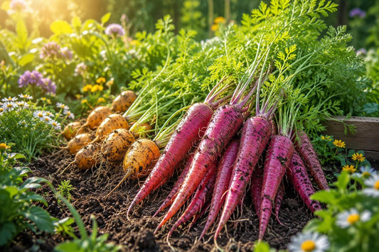 Purple Carrot Seeds 1000 Count Non-GMO Heirloom Vegetable Seeds Daucus carota for Home Garden, Container, and In-ground Planting