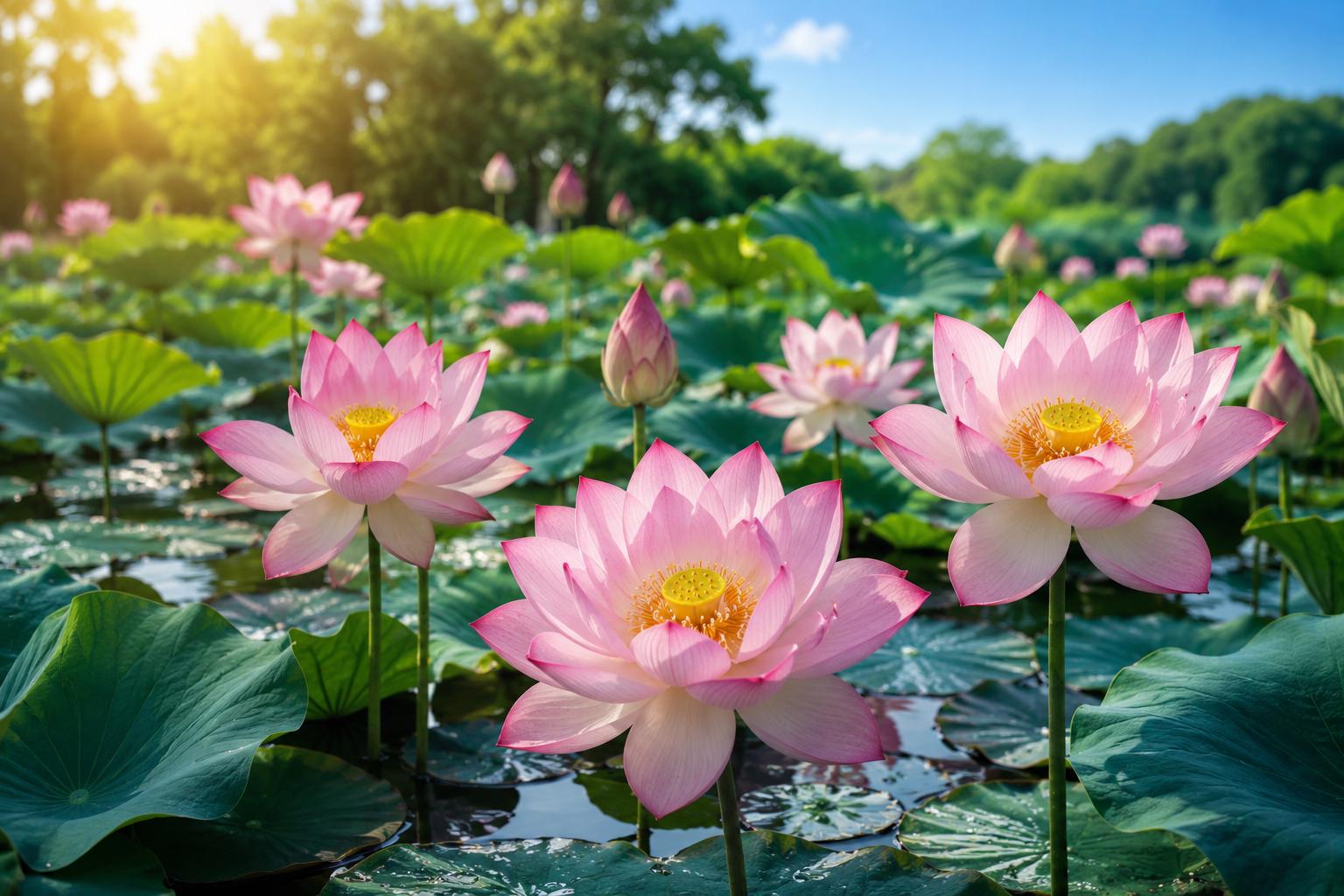 Sacred Water Lotus Seeds - 20 Heirloom Nelumbo nucifera for Ponds, Water Gardens, Containers, Aquatic Planting Seeds