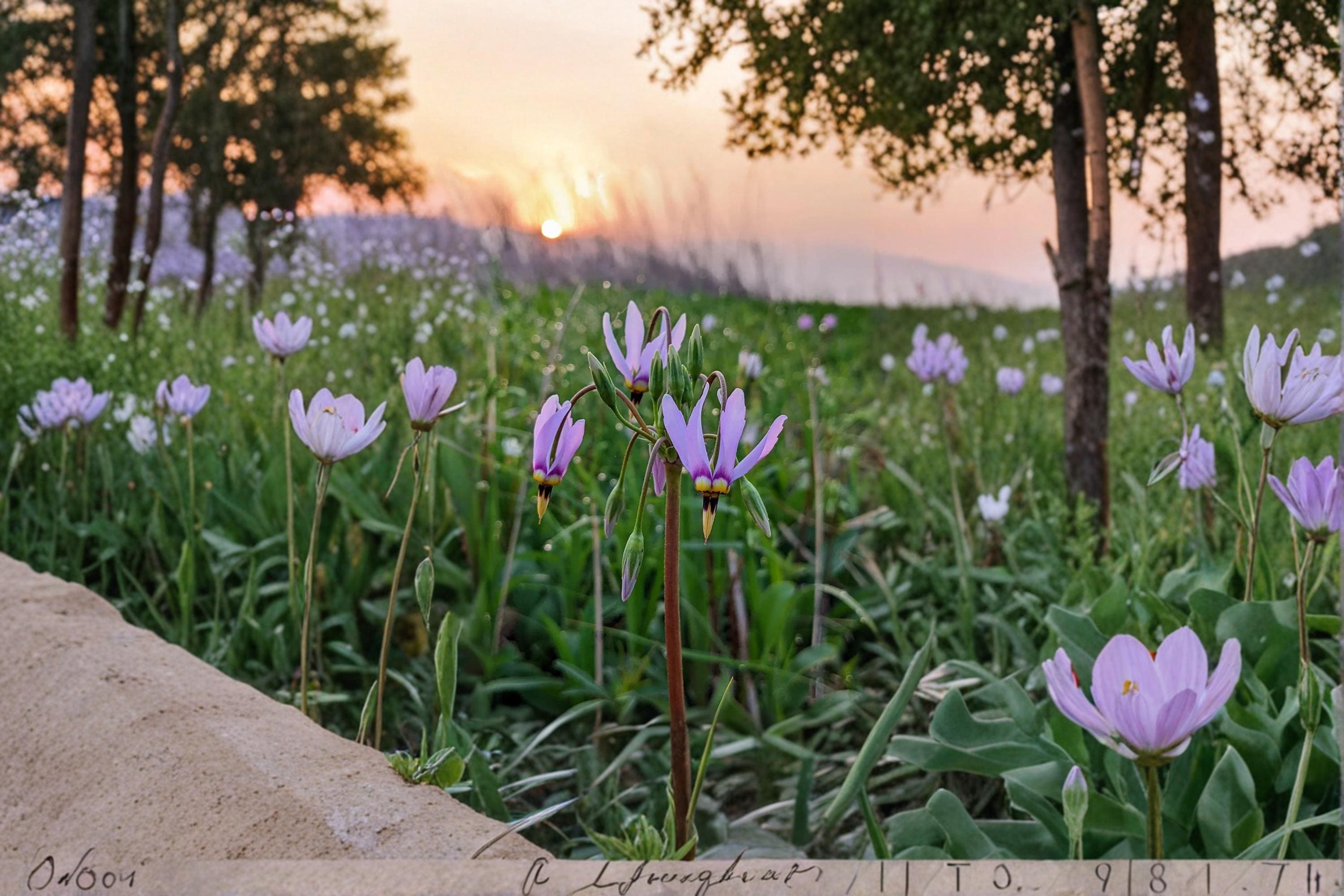 Midland Shooting Star Wildflower Seeds – Dodecatheon meadia Perennial Native Prairie Plant, Spring Blooms, Pollinator-Friendly