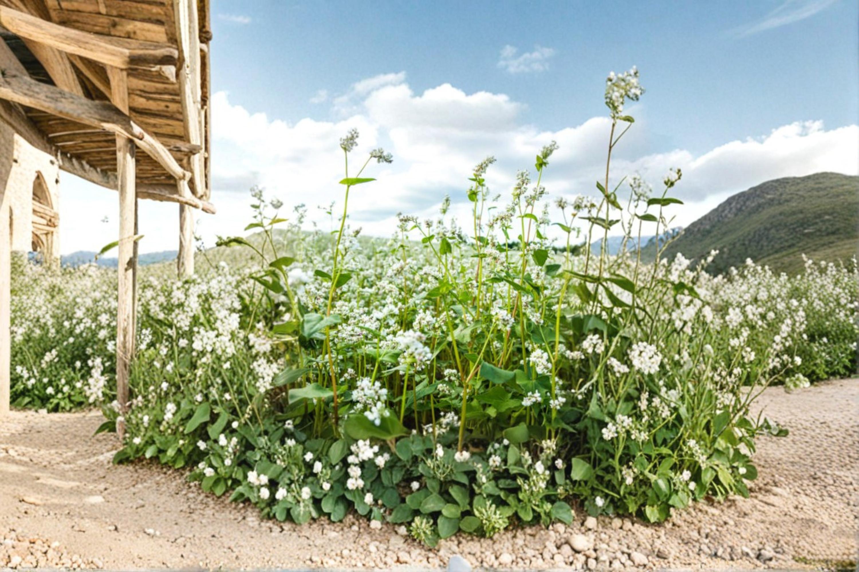 Buckwheat Seeds – Fagopyrum esculentum Cover Crop Grain Plant for Garden & Field Planting