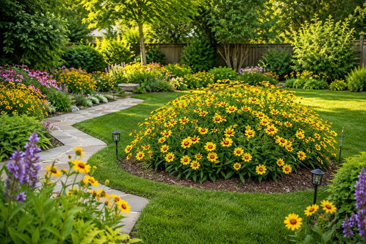 Coreopsis Seeds 500 Pack - Bicolor Yellow & Red Flowers - Coreopsis tinctoria for Vibrant Summer Garden Color