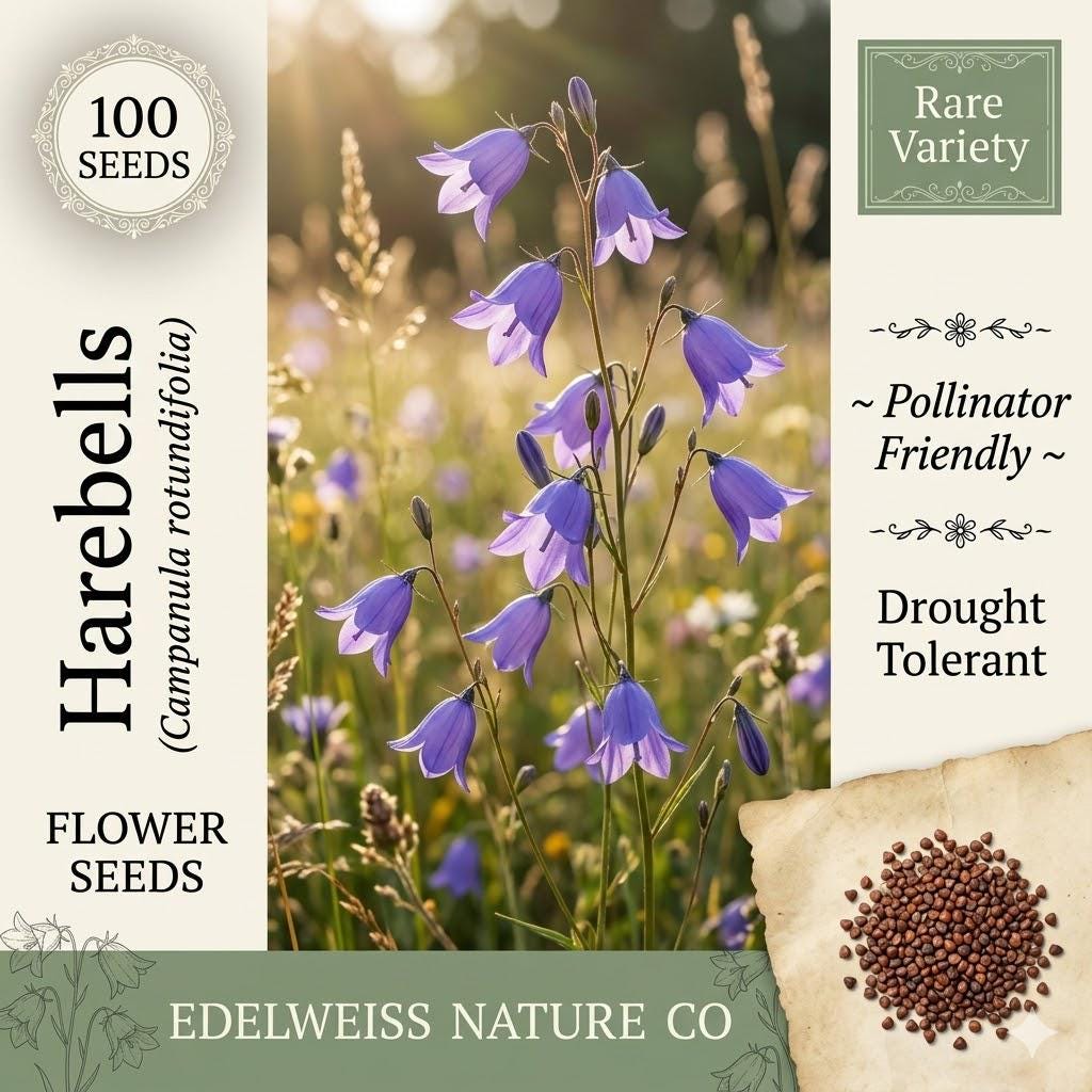 Wild Bergamot Seeds (Monarda fistulosa) – Native, Fragrant Lavender Wildflower for Pollinator Gardens