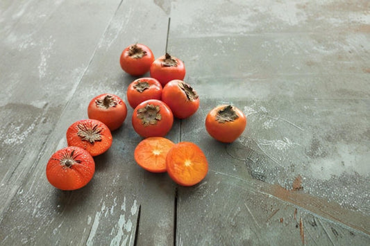 American Persimmon Seedlings – Diospyros virginiana – Deciduous Fruit Tree for Outdoor Garden, 3 Live Plant Seedlings