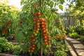 Waterfall Tomato Seeds 200pcs Heirloom Non-GMO High-Yield Solanum lycopersicum for Container Gardening