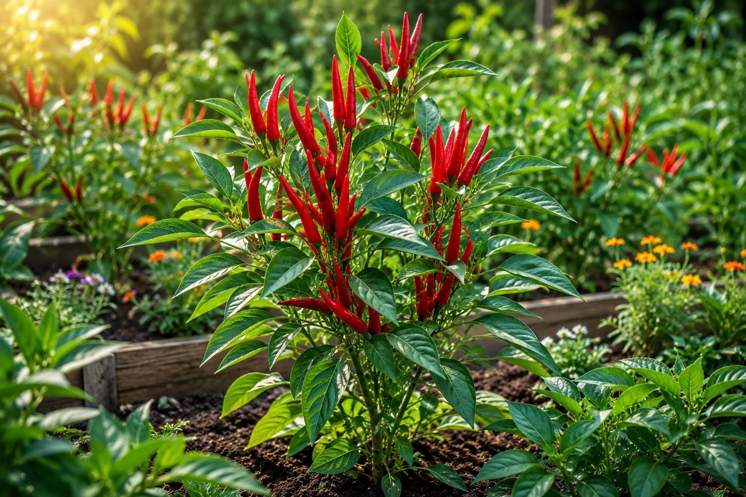 500 Xiaomila Chili Pepper Seeds – Hot Red Asian Capsicum annuum for Home Garden, Spicy Culinary Use