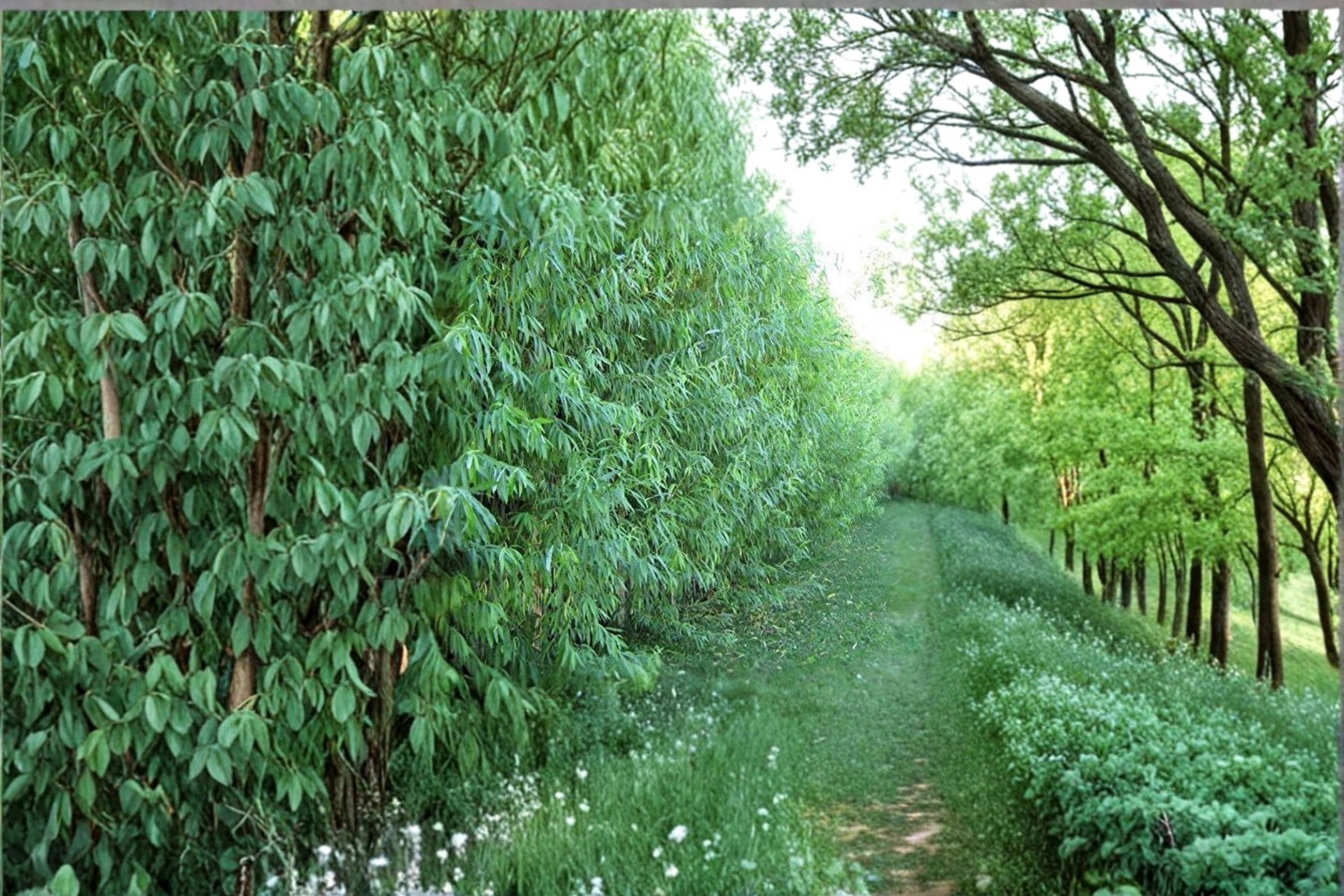 Live Aussie Willow Tree - Hybrid Willow for Privacy, Shade & Windbreaks - Salix Hybrid Plant