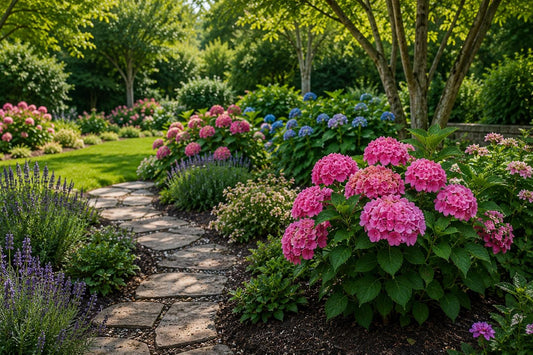 Pink Hydrangea Seeds - 50 Premium Hydrangea macrophylla for Garden Planting, Flowering Shrubs, Easy to Grow