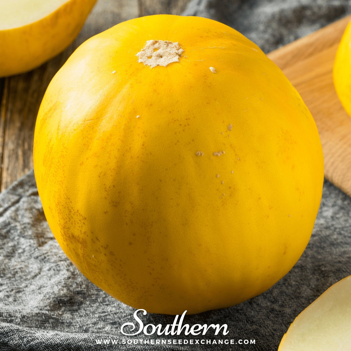 Canary Melon Seeds - 25 Pack - Sweet and Juicy Variety - Cucumis melo