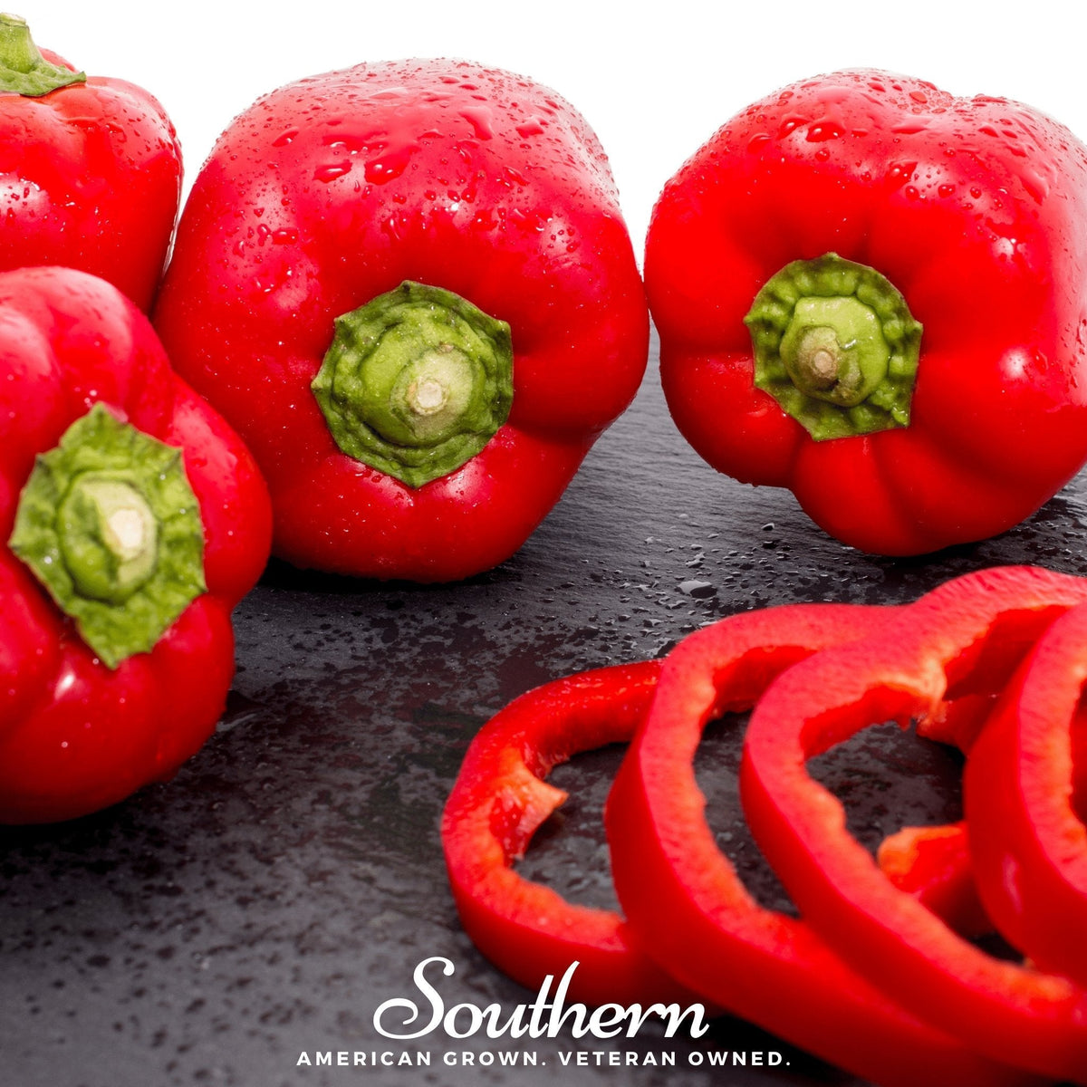 Big Red Sweet Bell Pepper Seeds - 30 Pack - Capsicum annuum
