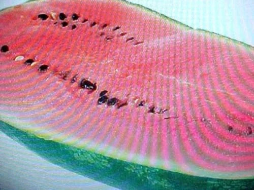 Large Black Diamond Red Watermelon Seeds, 10 Pack, Citrullus lanatus, Heirloom Variety, Sweet and Juicy Fruit