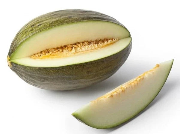 Early Valencia Melon Seeds - 12+ Heirloom Organic Honeydew - Cucumis melo - Sweet, Juicy Melon for Home Gardens