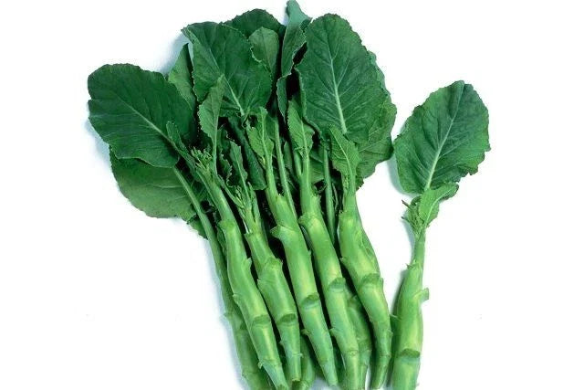 Big Stem Chinese Broccoli Seeds - 1000 Non-GMO Heirloom Seeds - Brassica oleracea var. alboglabra - Perfect for Home Gardeners