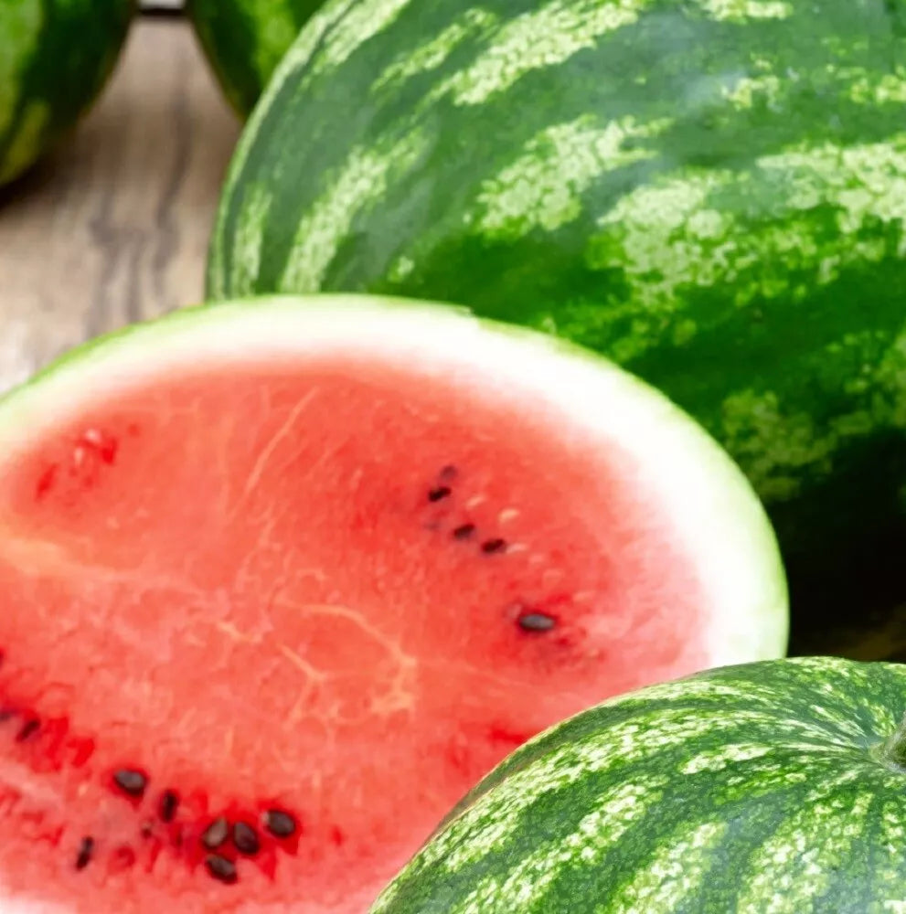 Cal Sweet Watermelon Seeds | Pack of 25 | Heirloom NON-GMO | Citrullus lanatus | Juicy Pink Flesh Garden Seeds