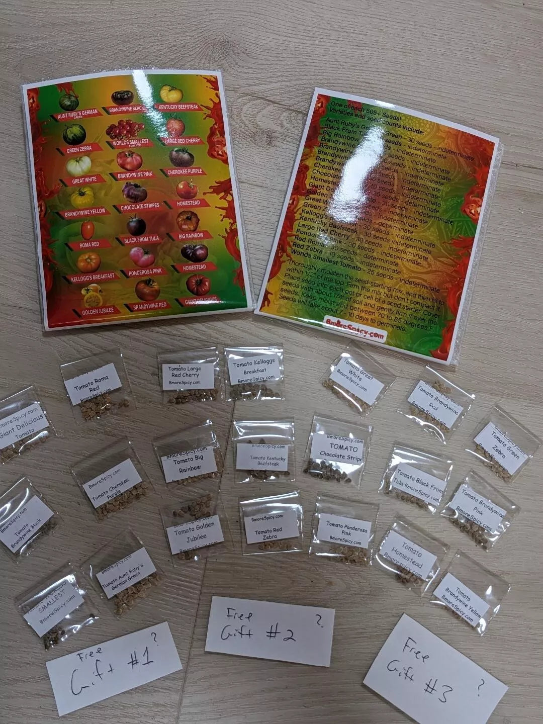 Rare Tomato Seeds Combo Pack - 21 Colorful Heirloom Varieties - Solanum lycopersicum for Home Garden