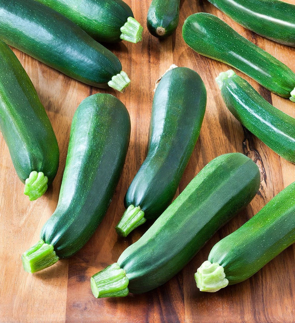 Organic Zucchini Seeds - 50+ Non-GMO Heirloom Black Beauty | Cucurbita pepo - Easy to Grow for Home Gardeners