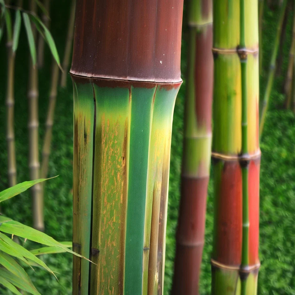 50 Bamboo Seeds - Harbin Inversa Clumping Privacy Plant - Phyllostachys aureosulcata var. harbinensis - Shade Screen